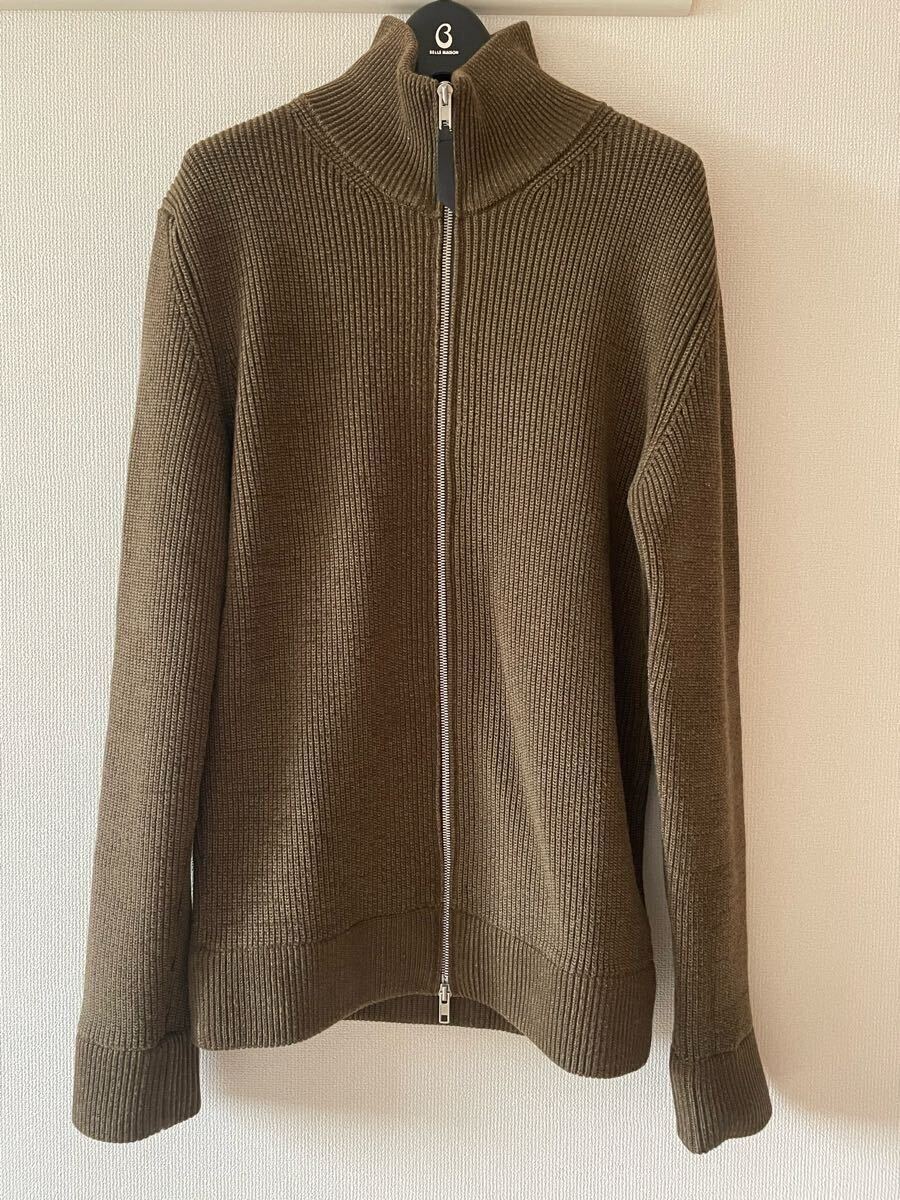 マルタン?マルジェラ ドライバーズニット オリーブ XSサイズ