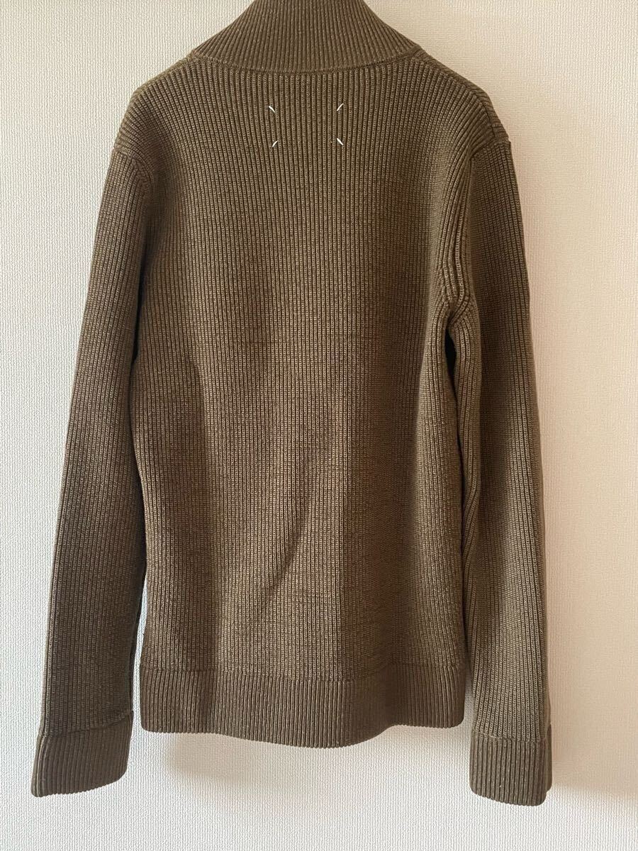 マルタン?マルジェラ ドライバーズニット オリーブ XSサイズ