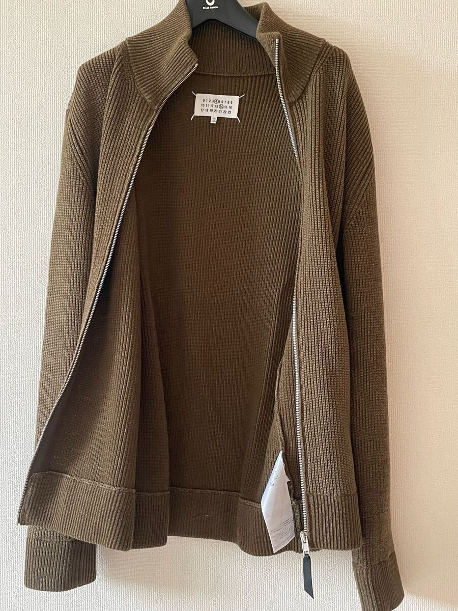 マルタン?マルジェラ ドライバーズニット オリーブ XSサイズ
