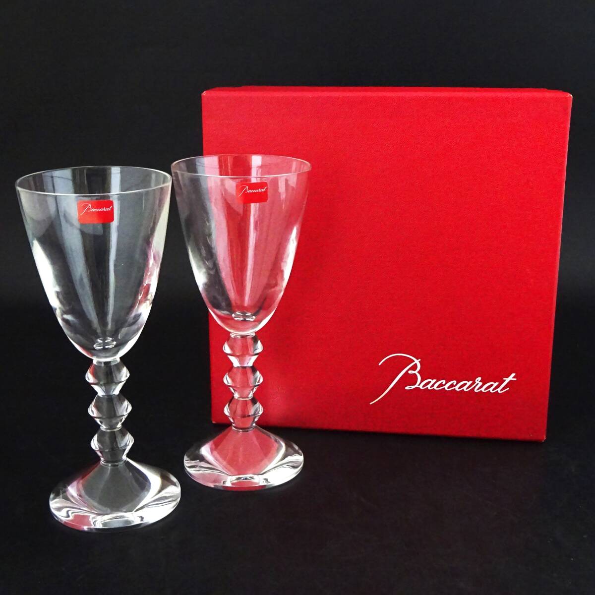 Baccarat ベガ 高さ約18cm ワイングラス 計2点 ペア グラス Baccarat ベガ 高さ約18cm ワイングラス 計2点 ペア グラス