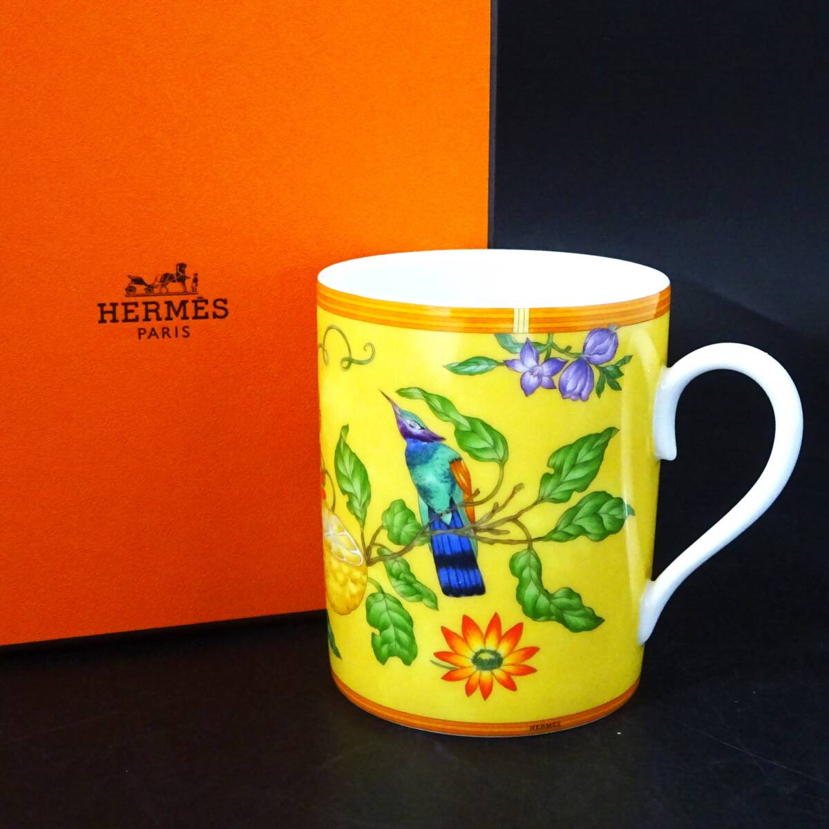 HERMES シエスタ マグカップ 箱付 マグ カップ 食器 エルメス 60 HERMES シエスタ マグカップ 箱付 マグ カップ 食器 エルメス 60