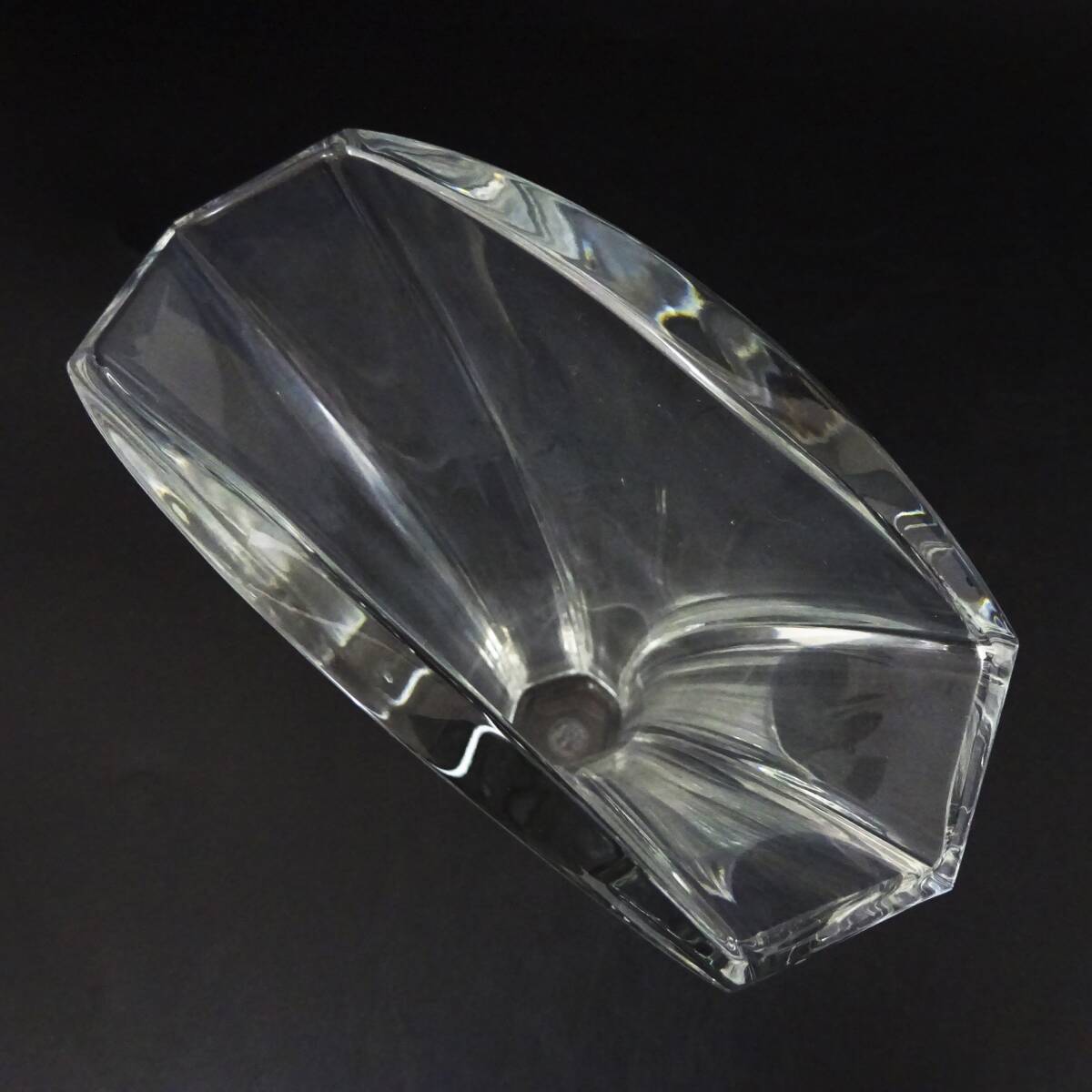 Baccarat ギンコ 高さ約17cm フラワーベース 花瓶 花びん 箱付 Baccarat ギンコ 高さ約17cm フラワーベース 花瓶 花びん 箱付