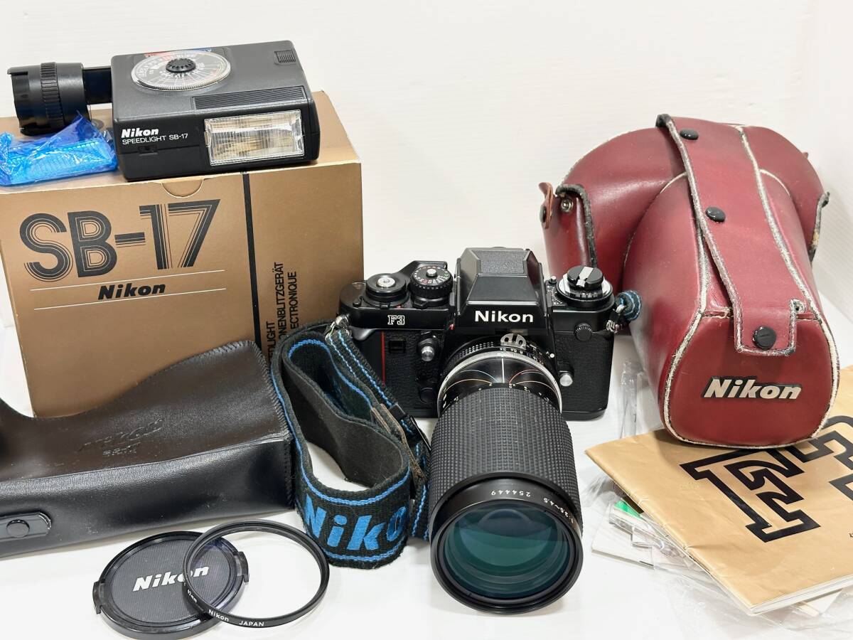 外観美品 NIKON ニコン F3 アイレベル ボディ / ZOOM NIKKOR 35 外観美品 NIKON ニコン F3 アイレベル ボディ / ZOOM NIKKOR 35