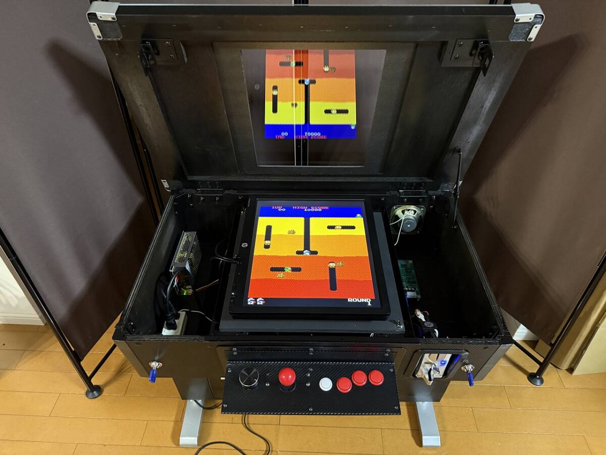 アーケードテーブル筐体 19インチ液晶フルレストア品(60in1 アーケードテーブル筐体 19インチ液晶フルレストア品(60in1