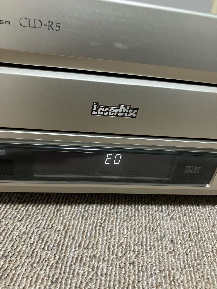 訳有】美品 通電確認済み PIONEER パイオニア LDプレーヤー CLD 訳有】美品 通電確認済み PIONEER パイオニア LDプレーヤー CLD