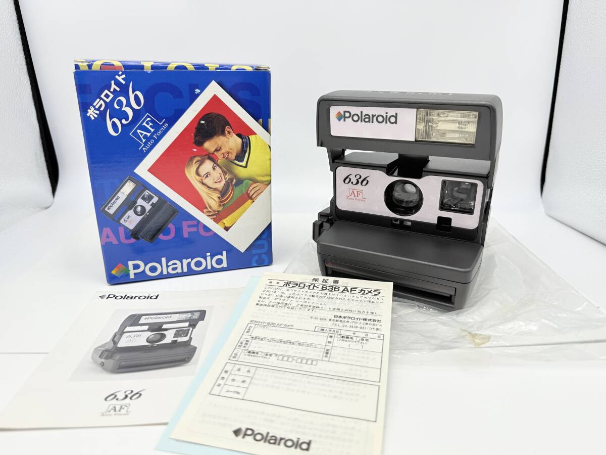 ポラロイド POLAROID 636 AF カメラ 動作未確認 現状品 ジャンク ポラロイド POLAROID 636 AF カメラ 動作未確認 現状品 ジャンク