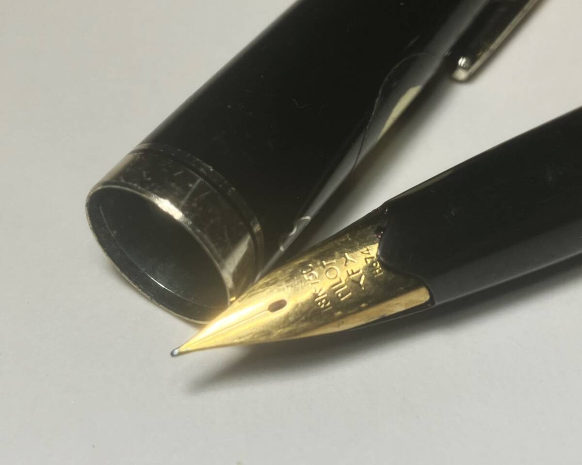 ☆アンティーク//PILOT パイロット ペン先 18K-750 18金 刻印 ☆アンティーク//PILOT パイロット ペン先 18K-750 18金 刻印