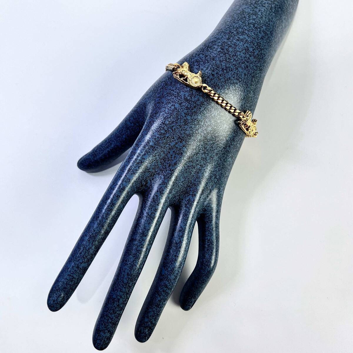 CELINE セリーヌ ホースキャリッジ 馬車 ブレスレット 18cm CELINE セリーヌ ホースキャリッジ 馬車 ブレスレット 18cm
