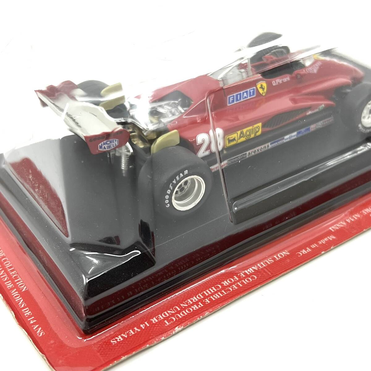 【未開封】 アシェット 公式フェラーリF1コレクション #27 Ferrari 126 C2 Didier Pironi ディディエ?ピローニ 1/43 ミニカー