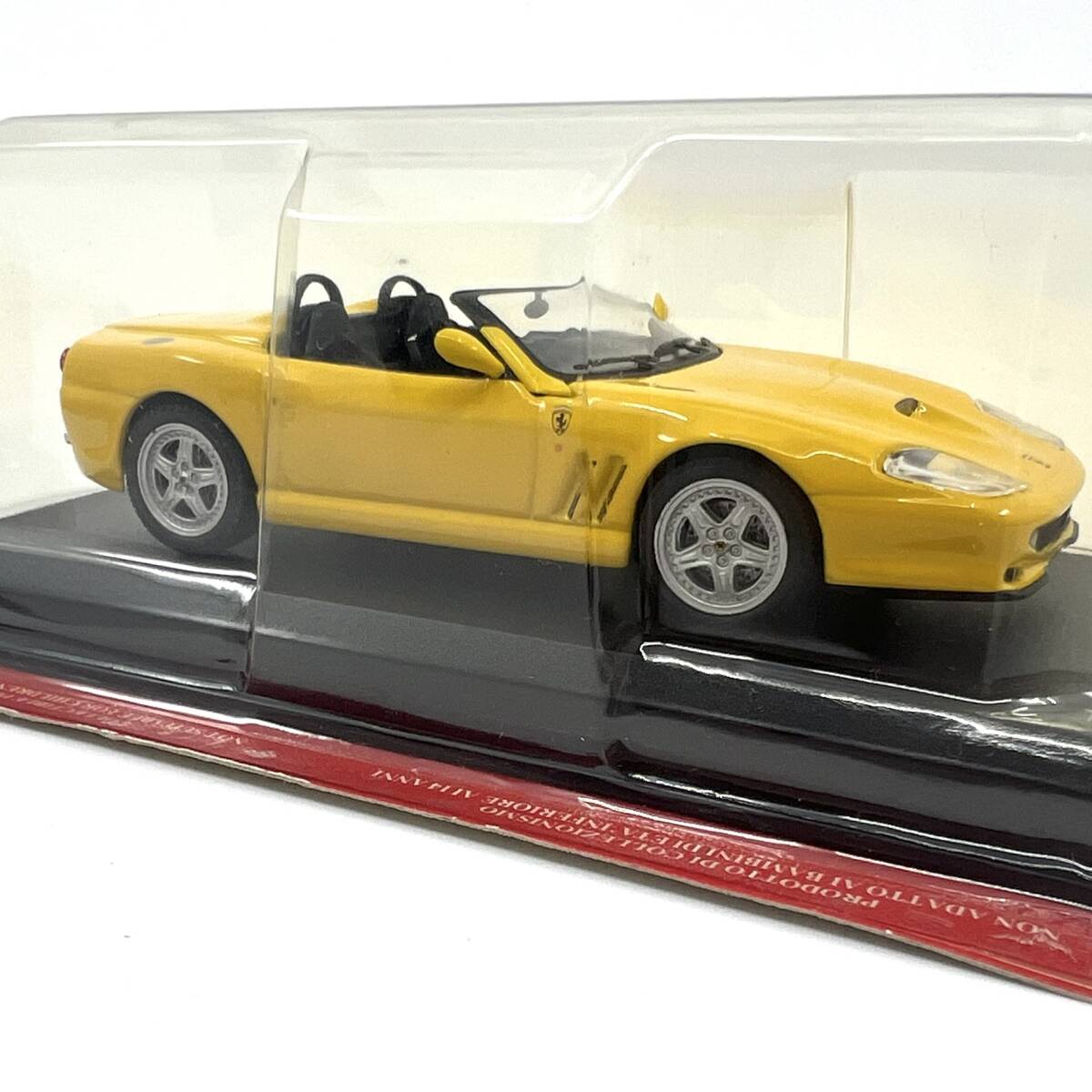 【未開封】 アシェット フェラーリコレクション #24 Ferrari 550 BARCHETTA 1/43 ミニカー FERRARI バルケッタ GTカー