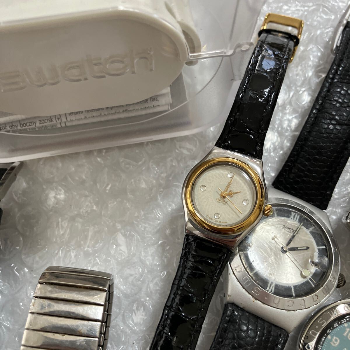 稼動品&ジャンク】SWATCH 全てスウォッチ IRONY アイロニー
