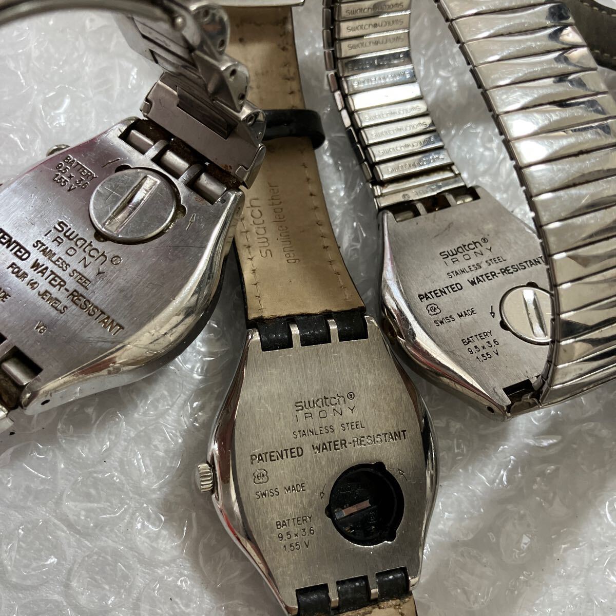 稼動品&ジャンク】SWATCH 全てスウォッチ IRONY アイロニー