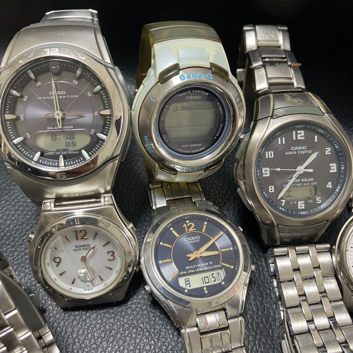 ソーラー腕時計まとめ売り 16点セット 電波ソーラー CASIO ソーラー腕時計まとめ売り 16点セット 電波ソーラー CASIO