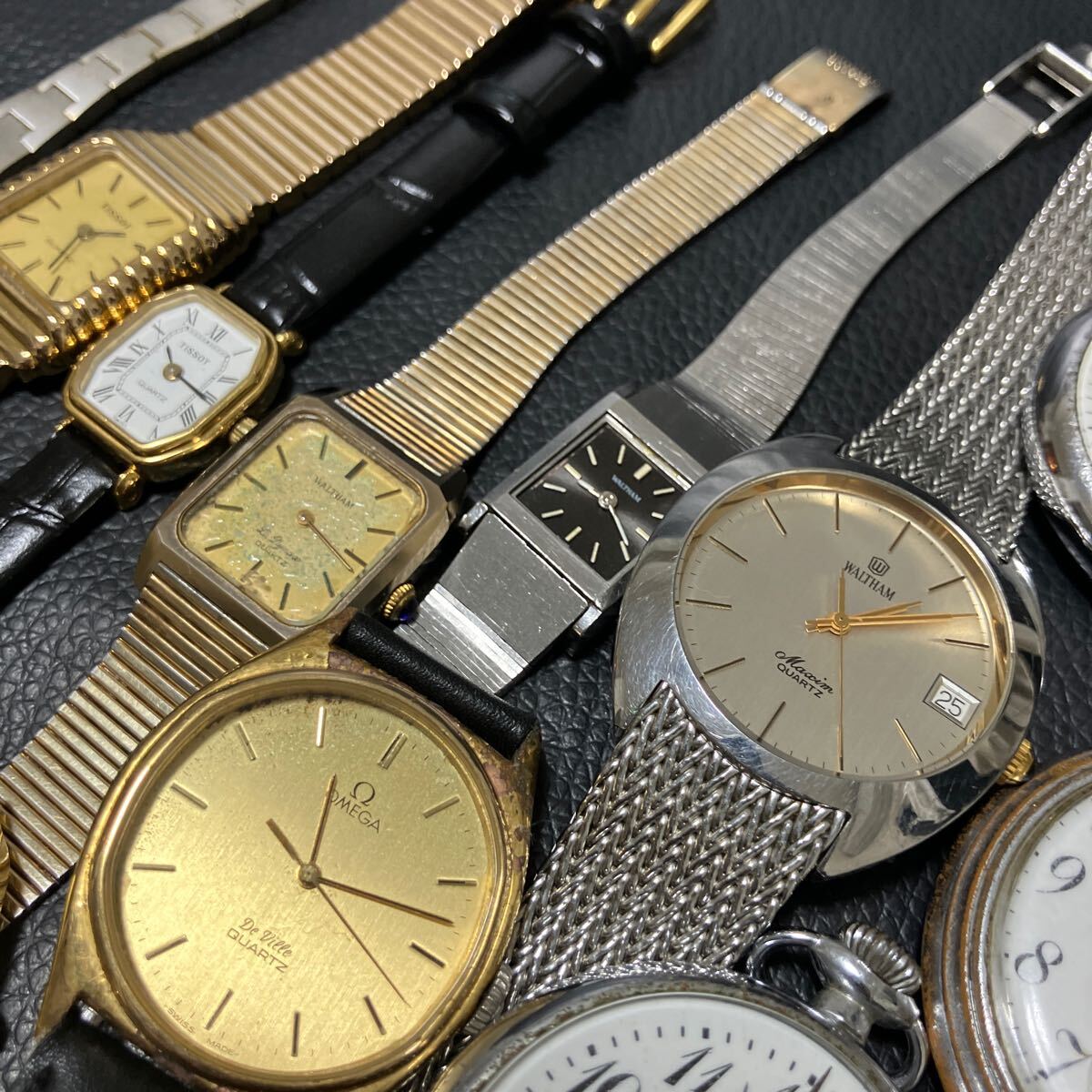 希少腕時計 懐中時計 まとめ売り OMEGA/WALTHAM/RADO/TISSOT 希少腕時計 懐中時計 まとめ売り OMEGA/WALTHAM/RADO/TISSOT