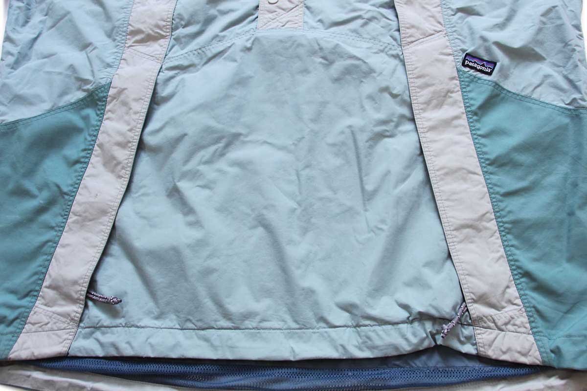 ★90s patagoniaパタゴニア Back Bowl Anorak バックボウル マルチカラー ナイロン アノラックパーカー XL★オールド プルオーバー