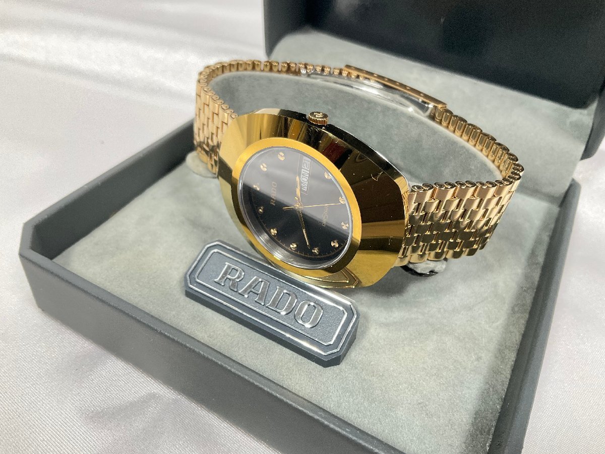 ☆RADO ラドー 時計 DIASTAR ダイヤスター 114.0393.3 ゴールド ☆RADO ラドー 時計 DIASTAR ダイヤスター 114.0393.3 ゴールド