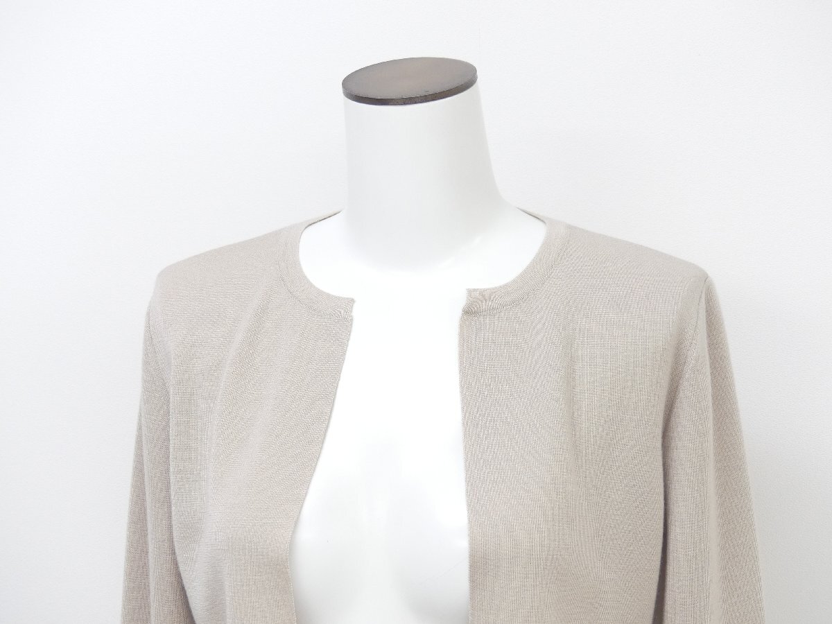 FOXEY ボレロ サンルイ 38 サンドベージュ カシミヤシルク ’23年商品 42719