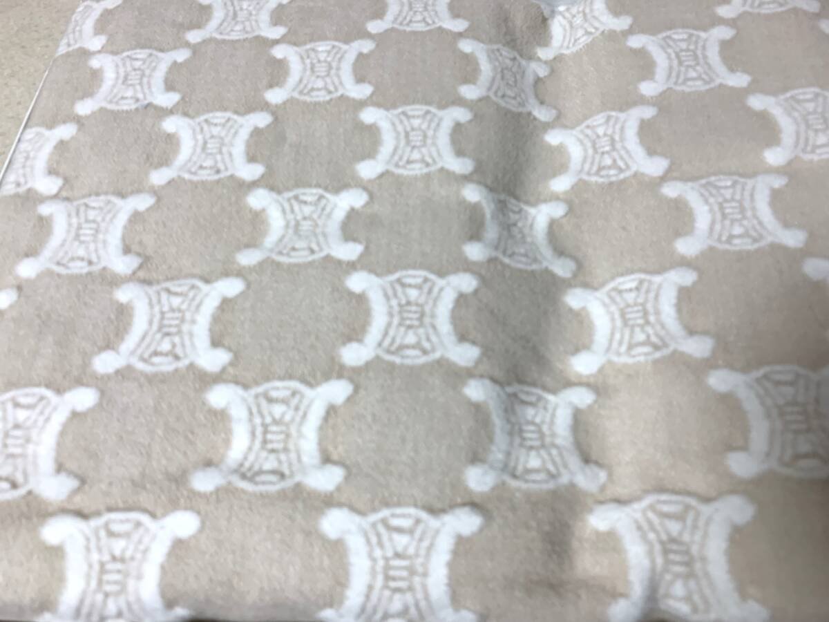 CELINE セリーヌ マカダム柄 綿毛布 シングル 140x200cm 綿100 CELINE セリーヌ マカダム柄 綿毛布 シングル 140x200cm 綿100