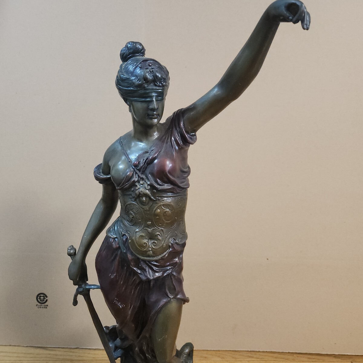 置物 女神 ブロンズ像 GODDESS OF JUSTICE by MAYER 大型女神 置物 女神 ブロンズ像 GODDESS OF JUSTICE by MAYER 大型女神