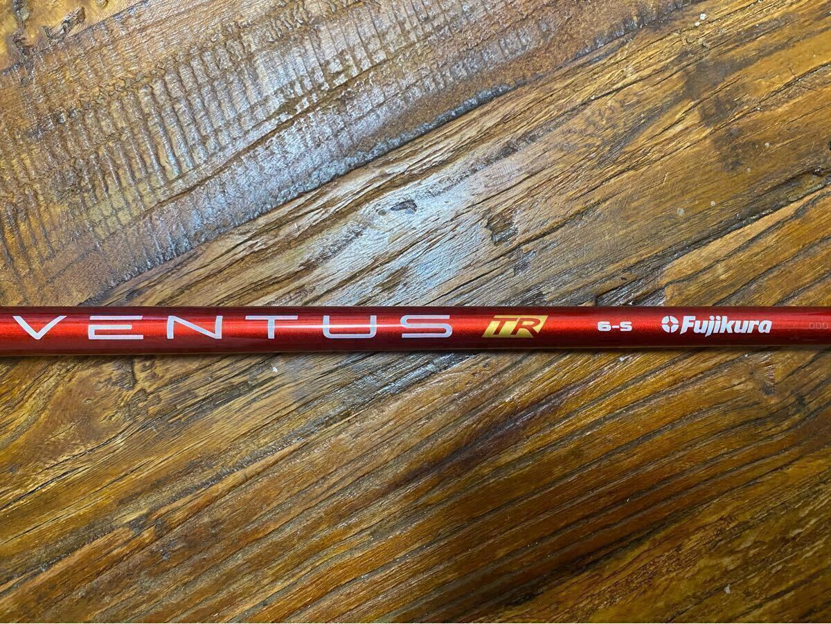中古】VENTUS TR RED Velocore 6 (S) テーラーメイド スリーブ付 中古】VENTUS TR RED Velocore 6 (S) テーラーメイド スリーブ付