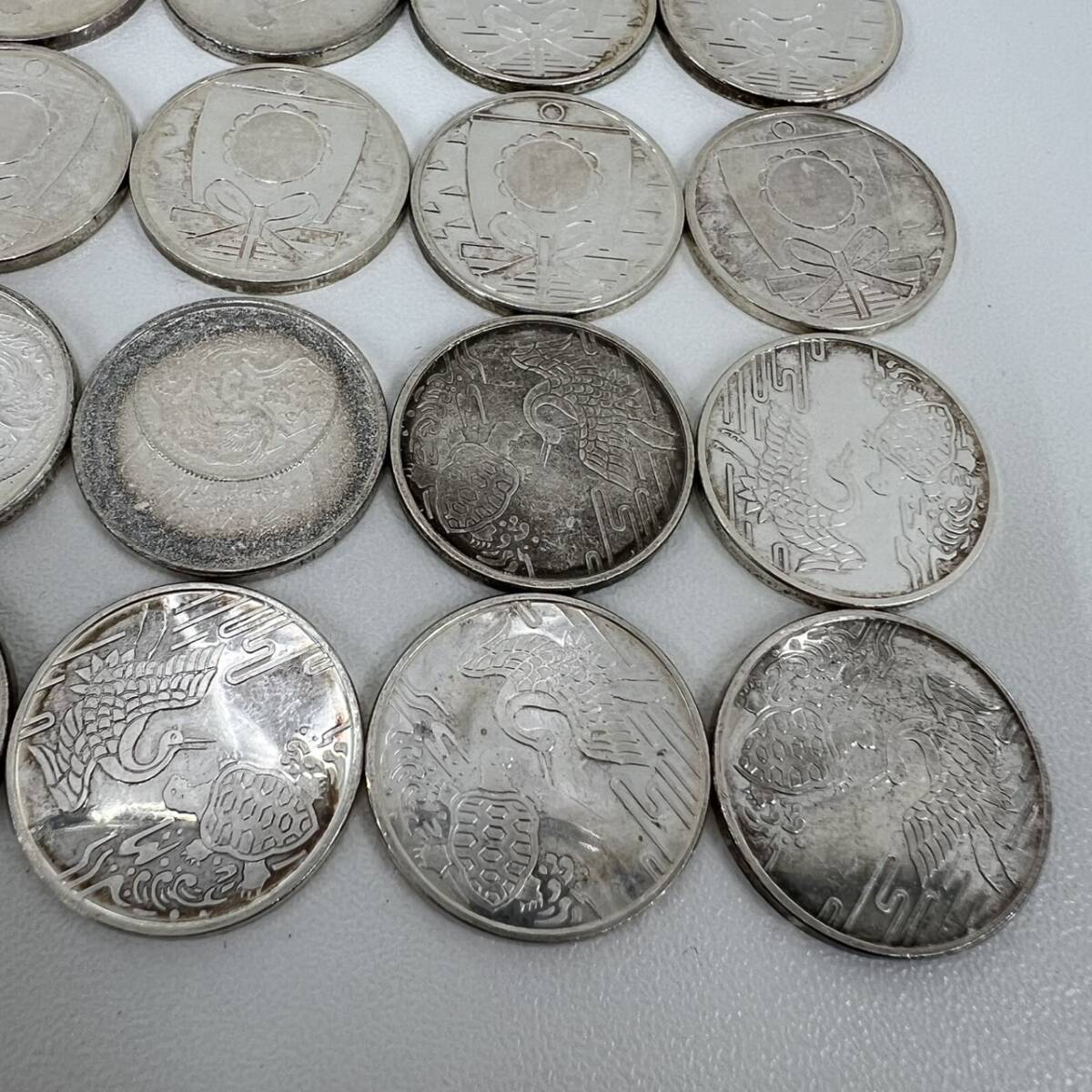TG0415?】純銀メダル 福寿 鶴亀 敬老貨幣セット 約107.4g 比重 TG0415?】純銀メダル 福寿 鶴亀 敬老貨幣セット 約107.4g 比重