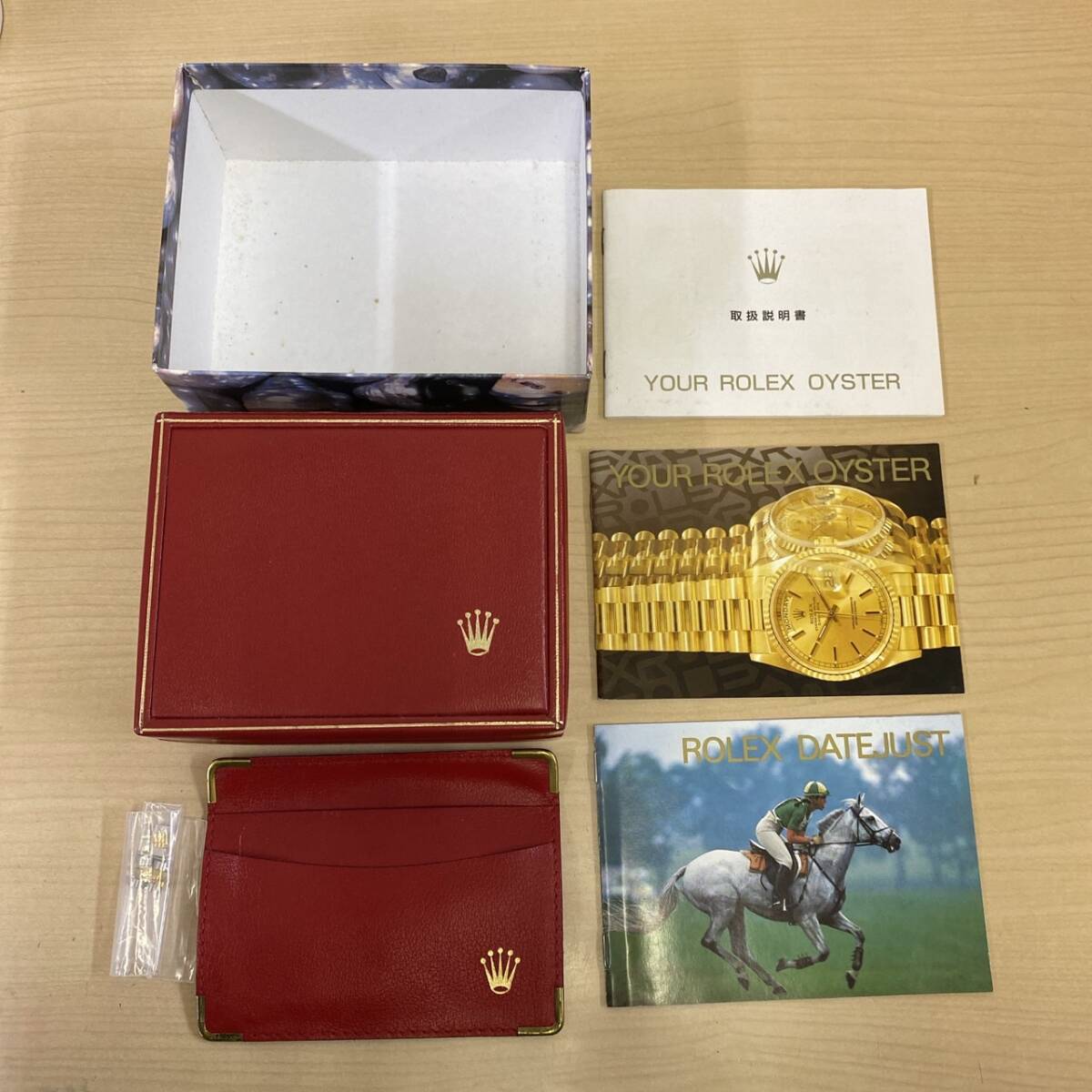 T0424】ROLEX ロレックス 箱のみ コマ付き ケースのみ T0424】ROLEX ロレックス 箱のみ コマ付き ケースのみ