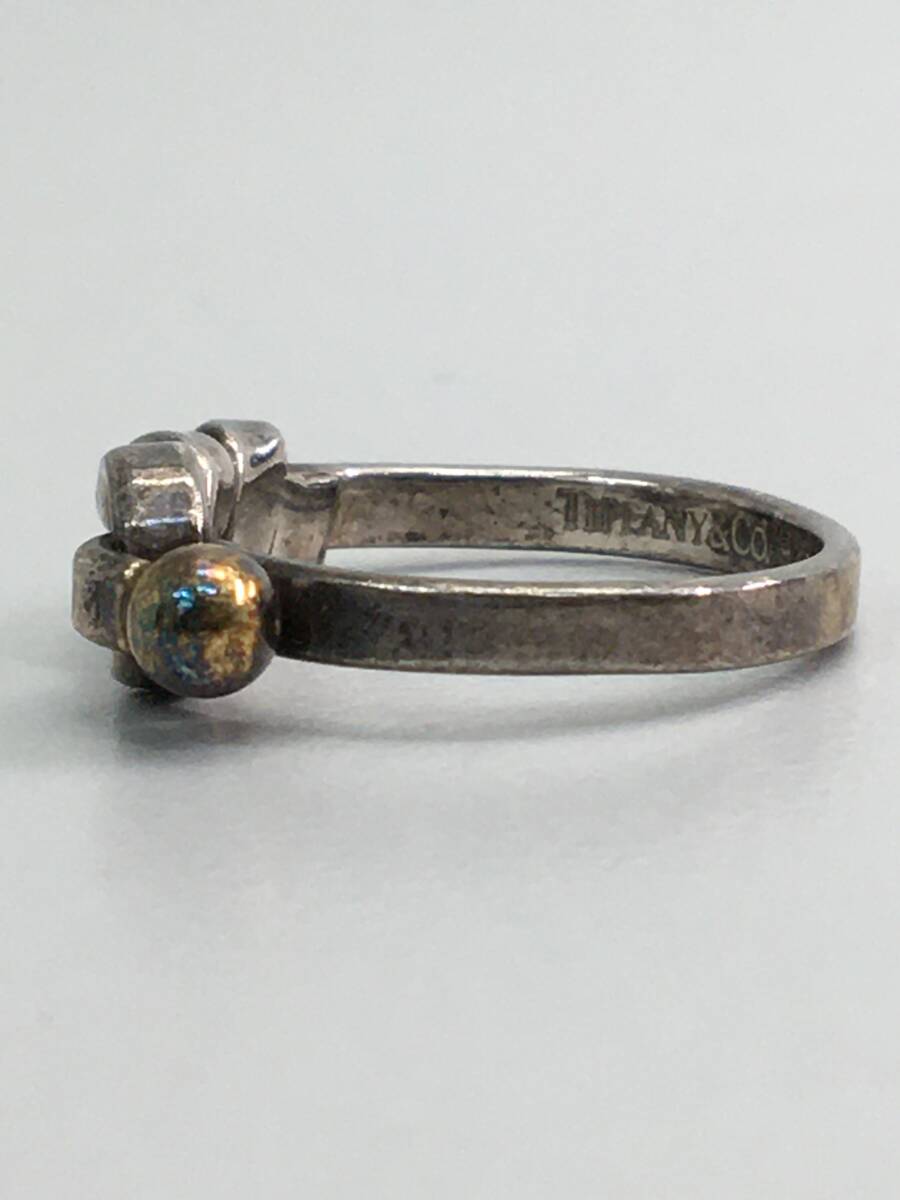 40776 TIFFANY&Co. ティファニー フック&アイ コンビ リング 40776 TIFFANY&Co. ティファニー フック&アイ コンビ リング