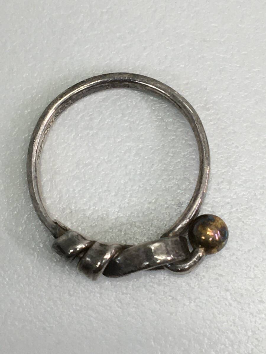40776 TIFFANY&Co. ティファニー フック&アイ コンビ リング 40776 TIFFANY&Co. ティファニー フック&アイ コンビ リング