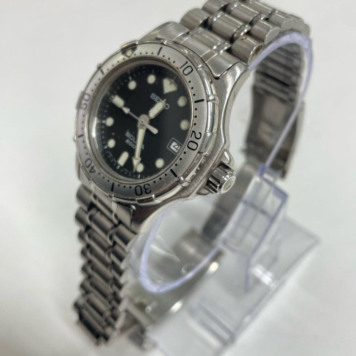 雷216 稼働品 セイコー スキューバ 200m SCUBA 動作良好 純正 雷216 稼働品 セイコー スキューバ 200m SCUBA 動作良好 純正