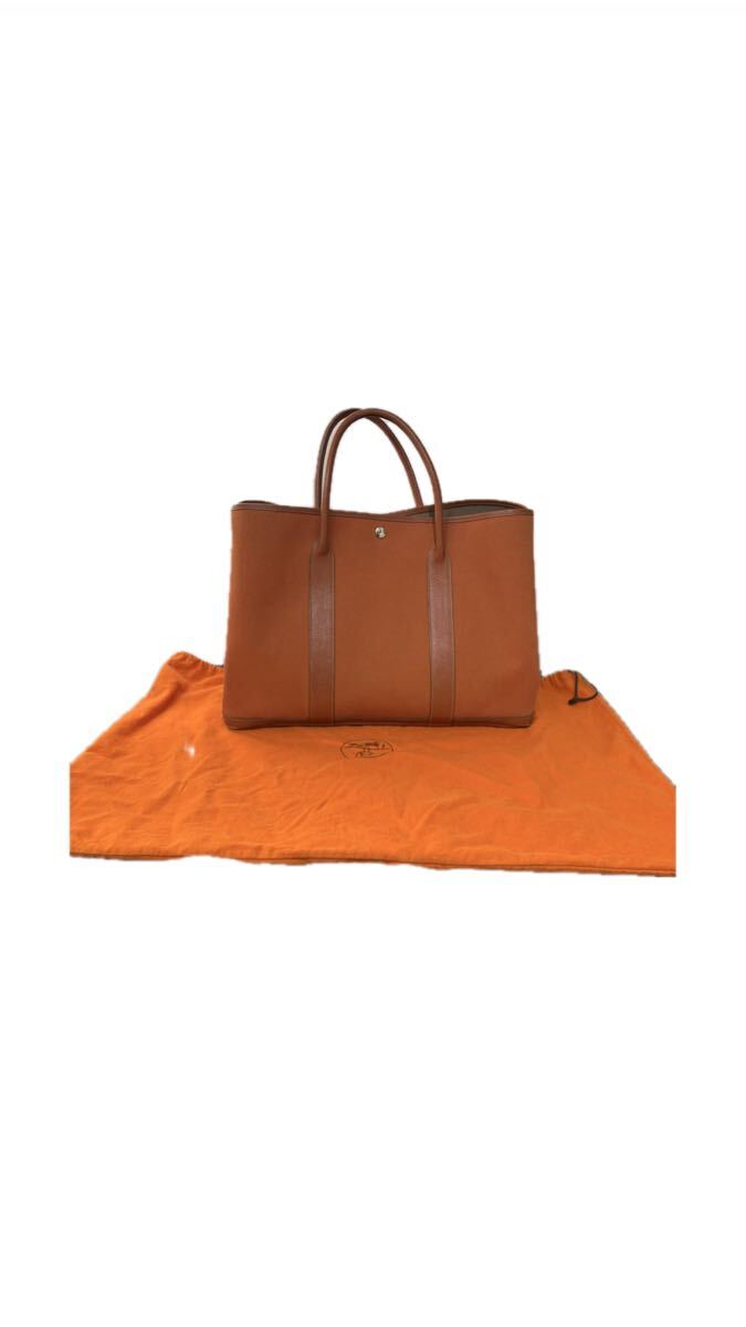 岸170 極美品 1円 HERMES エルメス ガーデンパーティ PM □J 岸170 極美品 1円 HERMES エルメス ガーデンパーティ PM □J