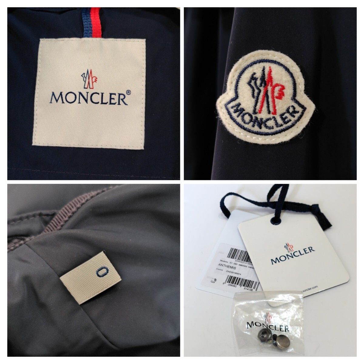 MONCLER モンクレール Anthemis スプリングコート ナイロン MONCLER モンクレール Anthemis スプリングコート ナイロン