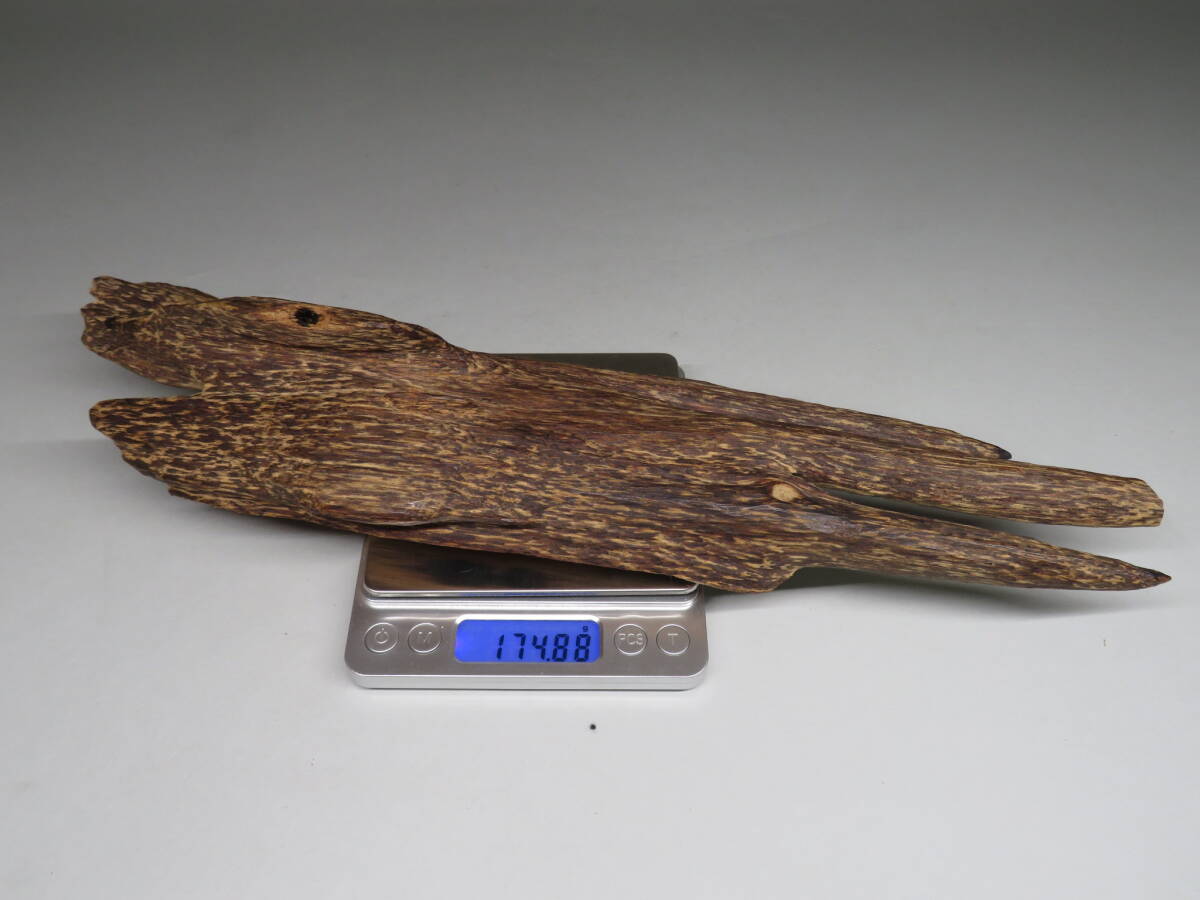 香木 沈香◇姿物 約174.88g 蔵出し 聞香用/お香/香道具 煎茶