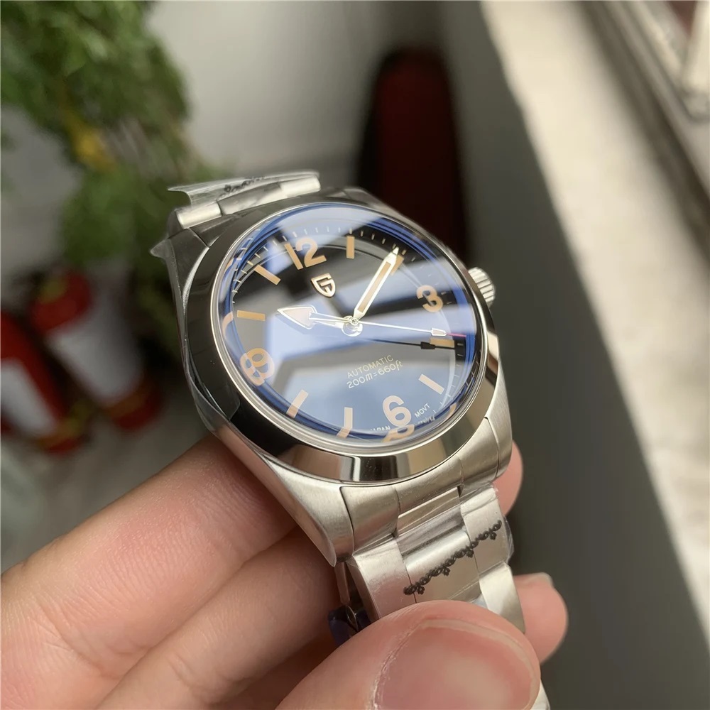 【GINGER掲載商品】 Pagani Design パガーニデザイン 自動巻き SEIKO NH35A レトロ 3針（時、分、秒）