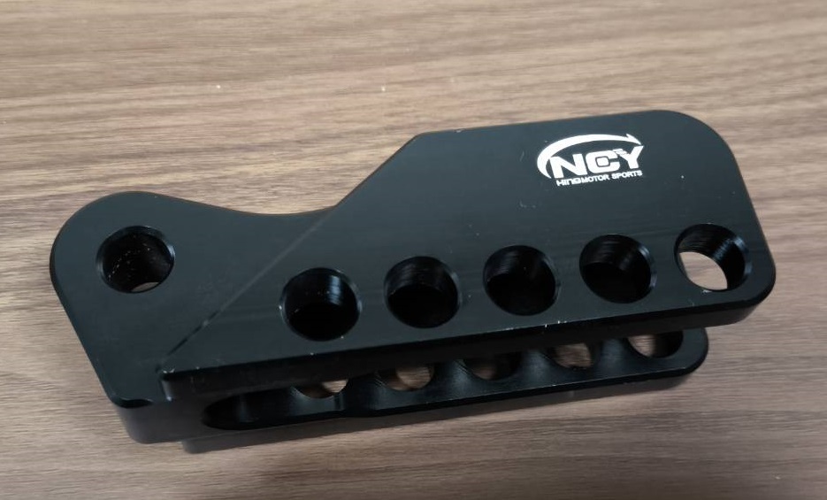 黒5x1 NCY ロンホイ ロングホイール ブラケット アルミ削り出し 黒5x1 NCY ロンホイ ロングホイール ブラケット アルミ削り出し