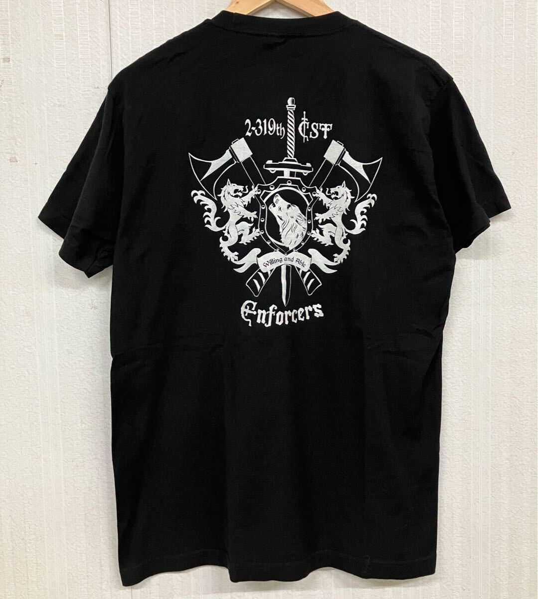 古着卸 (74)メンズレギュラーTシャツ L ブラック 両面プリント 古着卸 (74)メンズレギュラーTシャツ L ブラック 両面プリント