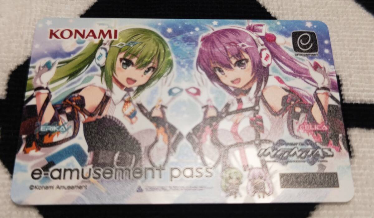 KONAMI e-amusement pass カード beatmania IIDX INFINITAS 6 KONAMI e-amusement pass カード beatmania IIDX INFINITAS 6