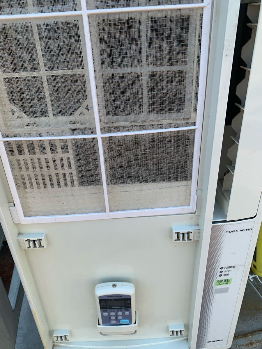 コロナ2017年制 窓用エアコン ウインドエアコン 冷房専用　【CW-F1617】リモコン付