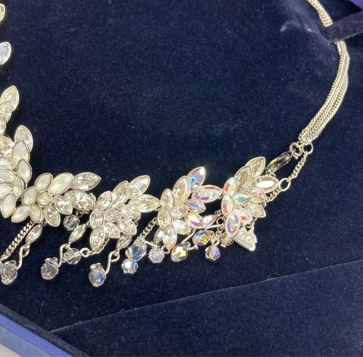 1円□未使用□スワロフスキー 豪華ネックレス SWAROVSKI 蝶 1円□未使用□スワロフスキー 豪華ネックレス SWAROVSKI 蝶