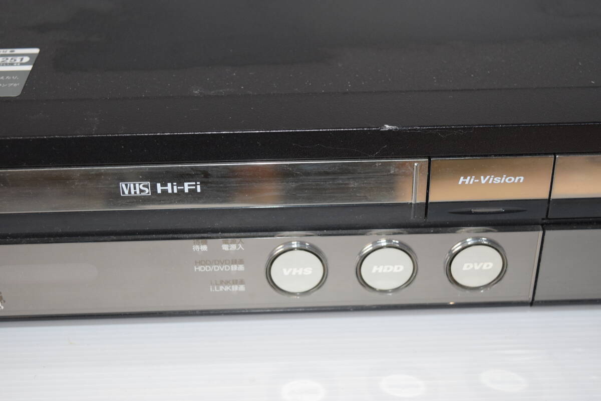 M 通電確認済 SHARP DV-ACV52 HDD搭載ビデオ一体型DVDレコーダー M 通電確認済 SHARP DV-ACV52 HDD搭載ビデオ一体型DVDレコーダー