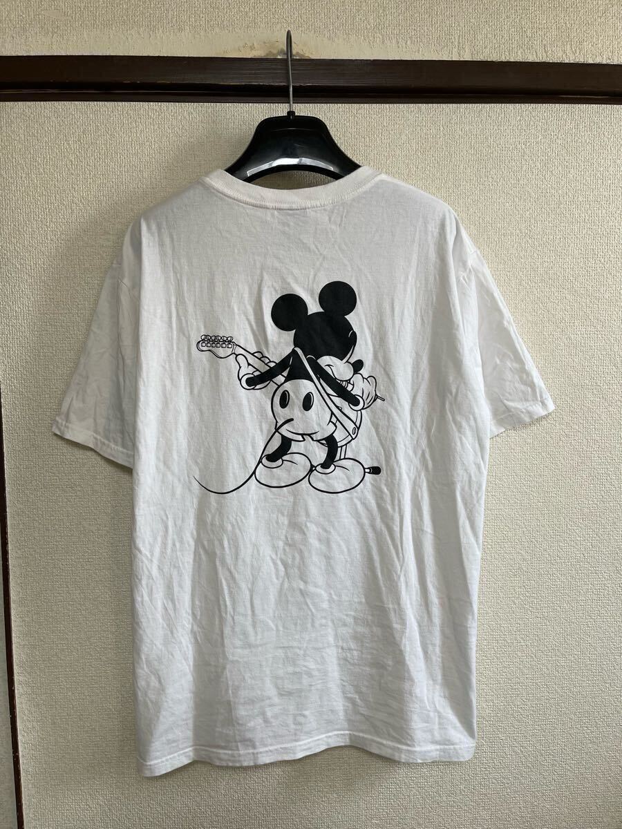 [ быстрое решение ][ стоимость доставки самый дешевый 360 иен ] NUMBER NINE Number Nine MICKEY TEE футболка cut and sewn короткий рукав Mickey WHITE белый цвет быстрое решение есть 