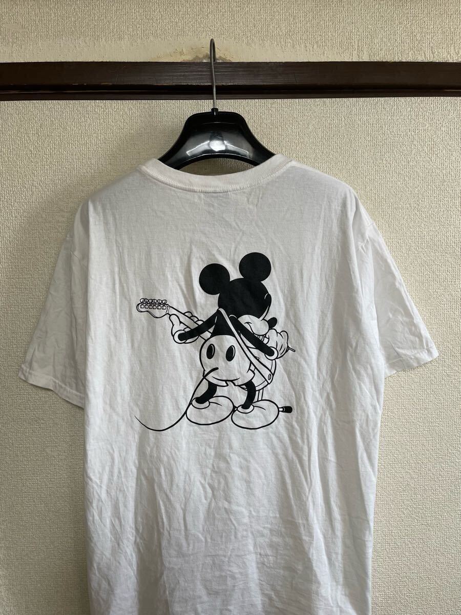 [ быстрое решение ][ стоимость доставки самый дешевый 360 иен ] NUMBER NINE Number Nine MICKEY TEE футболка cut and sewn короткий рукав Mickey WHITE белый цвет быстрое решение есть 