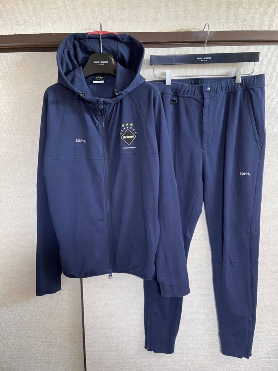【セットアップ】 FCRB f.c real bristol エフシーレアルブリストル soph VENTILATION HOOD TOP フーディー SWEAT TRAINING PANTS パンツ