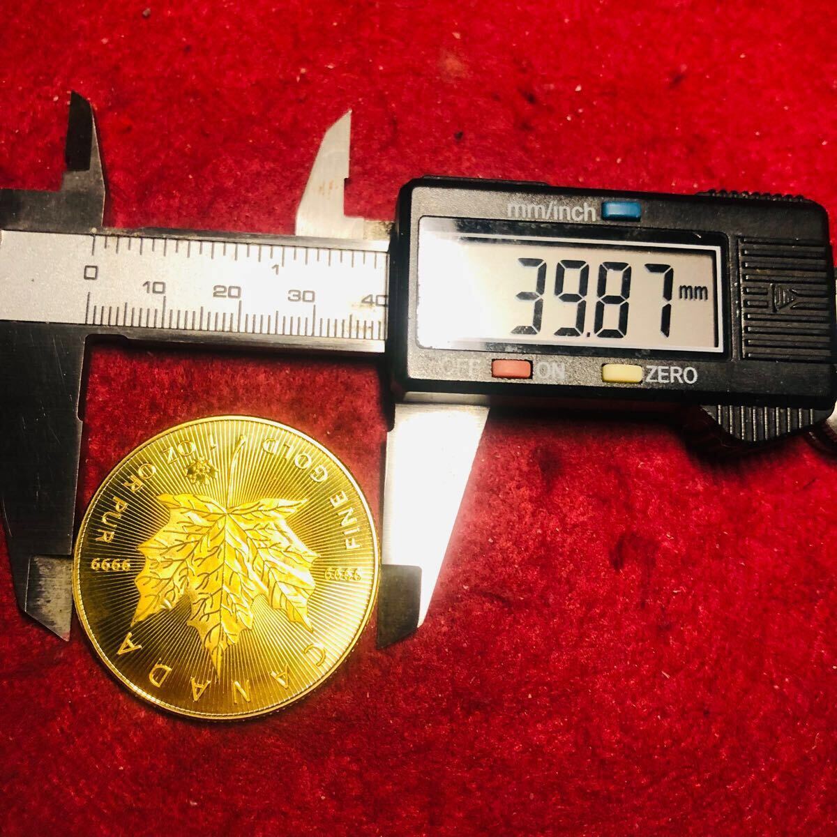 金貨 カナダ エリザベス2世記念 2021年 1オンス 大型金貨