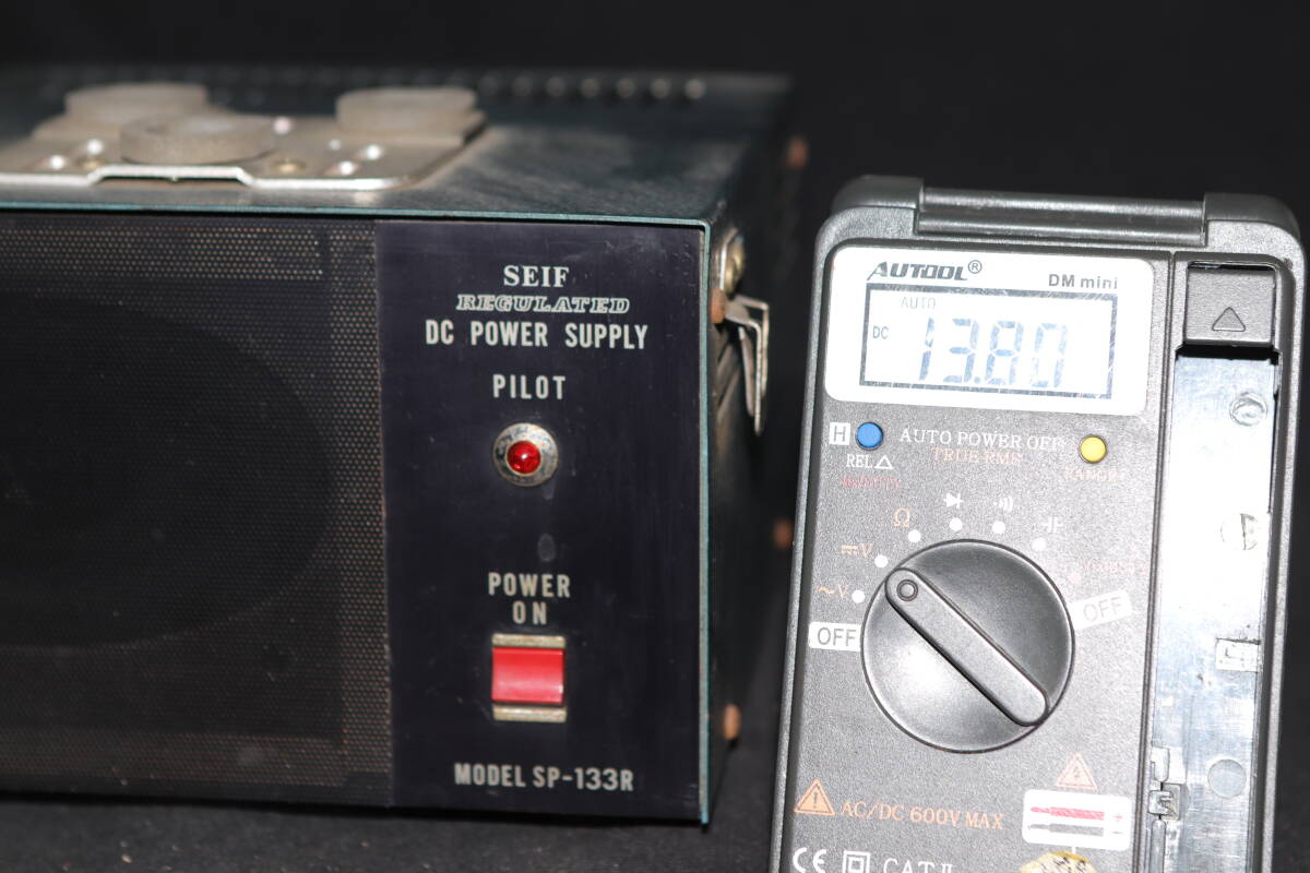 SAIF динамик встроенный AC-DC стабилизированный источник питания Model SP-133R рабочее состояние подтверждено напряжение мельчайший регулировка возможность 