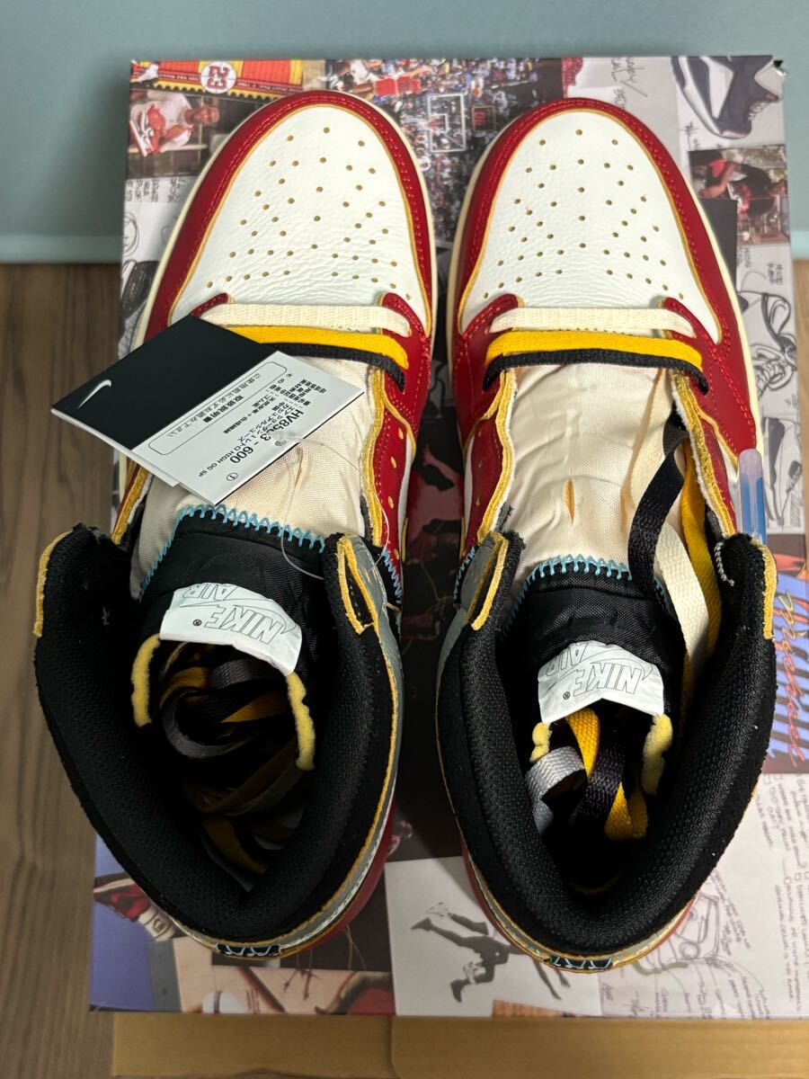 29cm 黒タグ 100%正規品 UNION × Nike Air Jordan 1 High OG 29cm 黒タグ 100%正規品 UNION × Nike Air Jordan 1 High OG