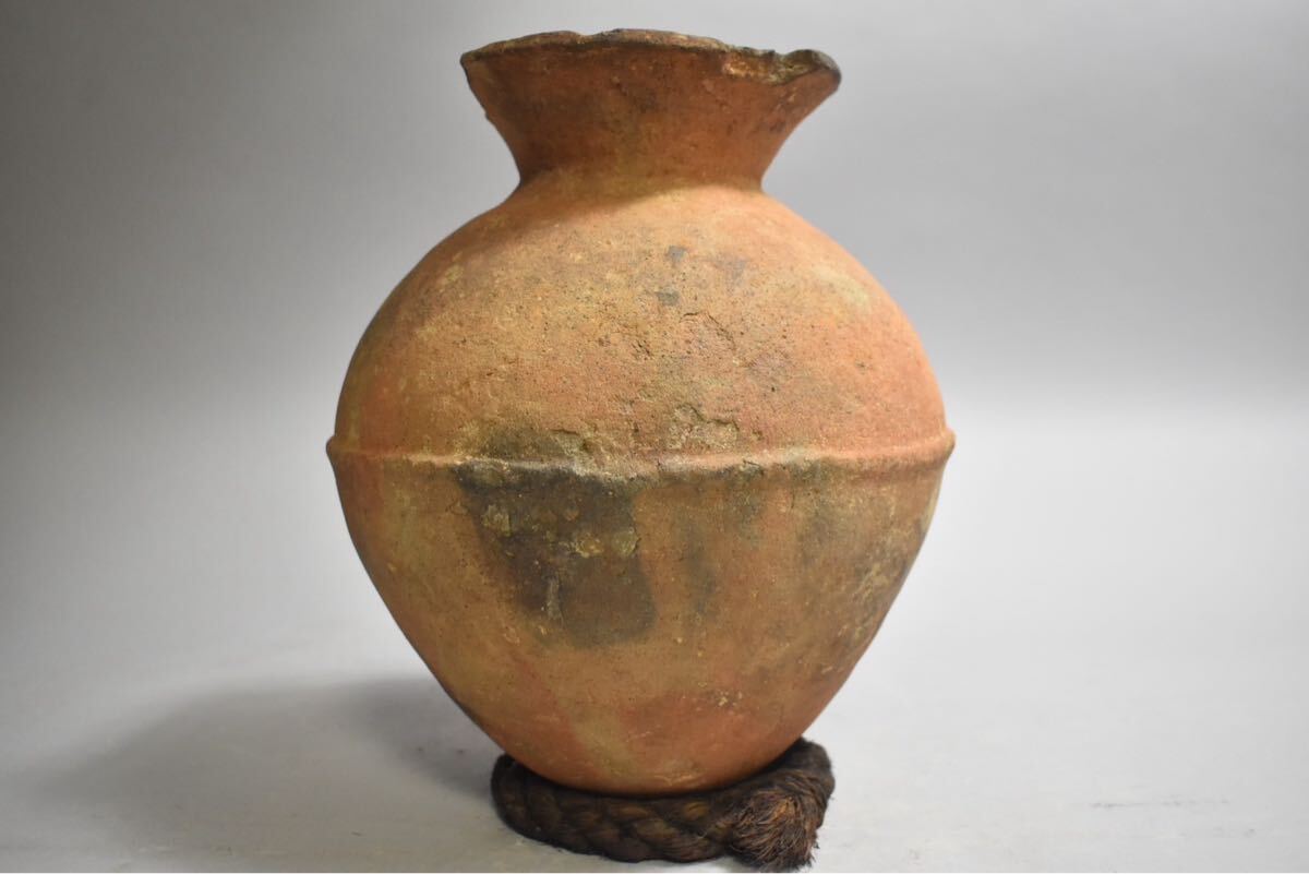 英】A1054 時代 弥生土器壺 H31㎝ 日本美術 発掘 土器 壷 花瓶 英】A1054 時代 弥生土器壺 H31㎝ 日本美術 発掘 土器 壷 花瓶