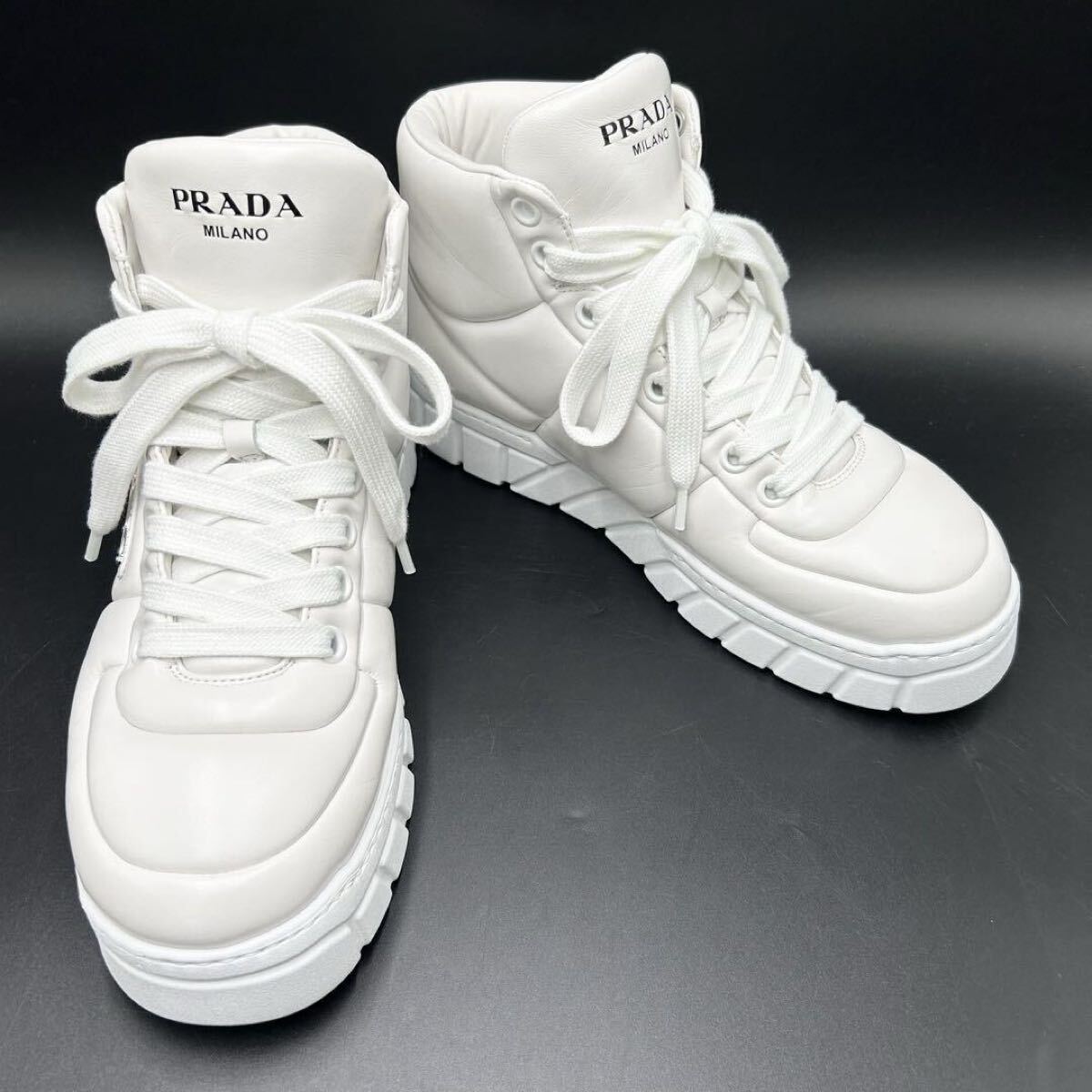 1円【現行 新品同様】 PRADA プラダ メンズ トライアングルロゴ 1円【現行 新品同様】 PRADA プラダ メンズ トライアングルロゴ