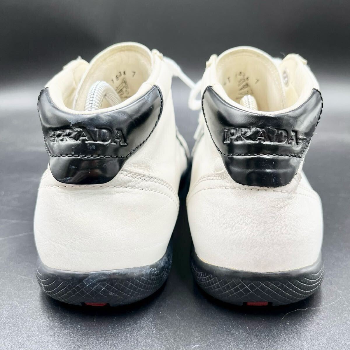1円 【美品】 PRADA プラダ 【圧倒的高級感】 サイドロゴ サイド 1円 【美品】 PRADA プラダ 【圧倒的高級感】 サイドロゴ サイド