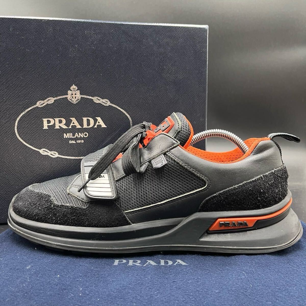 1円 【美品】 PRADA プラダ 【圧倒的高級感】 メカノ ベルクロ 1円 【美品】 PRADA プラダ 【圧倒的高級感】 メカノ ベルクロ