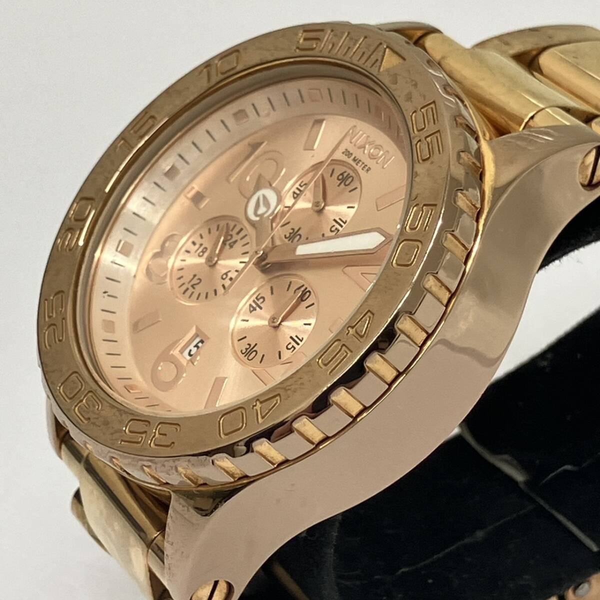I4-039【NIXON ニクソン 42-20】クロノグラフ クォーツ デイト I4-039【NIXON ニクソン 42-20】クロノグラフ クォーツ デイト